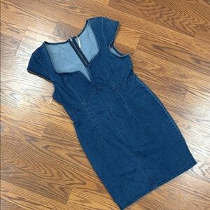Free People Denim Mini Dress